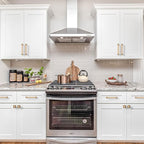 6 Pack 5 Inch Cabinet Handles - Champagne Bronze Cabinet Pulls for Kitchen & Dresser Drawers