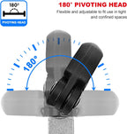 HAUTMEC Telescoping Basin Wrench, Sink Wrench, 3/8" to 1-1/4" Jaw Capacity, 10" to 17" Extendable Handle, Steel Sink Faucet Remover PL0025