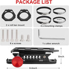 UTV Fire Extinguisher Mount Bracket, Quick Release Fire Extinguisher Mount Holder for Jeep, Offroad Car, UTV Accessories (B)