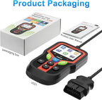 2025 Upgraded OBD2 Scanner Diagnostic Tool, Check Engine Lights and Clear Vehicle Trouble Codes with Professional Battery Start Test, Cloud Printing Enhanced Car Scanner for All Vehicles Since 1996