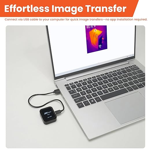 Small Thermal Imaging Camera for Beginner – Mini Thermal Imager for Home Inspection, Infrared Hidden Camera Detector Gadget 80×60 IR Resolution