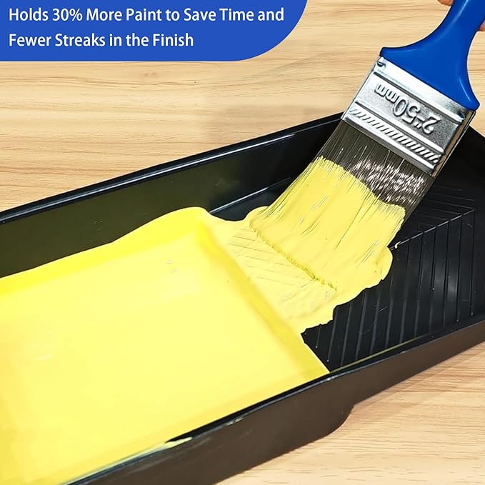 1.5 Inch Paint Brush Set, 40 Pack, 1-1/2 Inch (38mm) Flat Paint Brushes for Walls, Furniture, Crafts, Professional DIY Painting & Touch-Ups