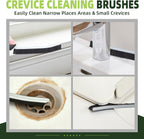 Cleaning Brush - Hard Bristle Crevice Cleaning Brush for Tight Spaces, Gap Scrub Brush, Bathroom Grout Brush, Thin Brush for Household Use, Home Kitchen Toilet Cleaning Supplies