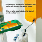 Foam Paint Roller, 2 Inch 10 Pack Small Paint Roller Kit with High-Density Foam Paint Roller, Paint Tray, Paint Tray Liner, Roller Frame, Mini Paint Roller for Painting Corners