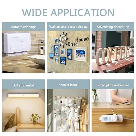 3M Double Sided Tape Heavy Duty 2 in x 16.5ft, Strong Double Sided Mounting Tape, PE Foam Tape Strips for Crafts Picture Hanging Poster Alarm Sensor Arts DIY Home Deco