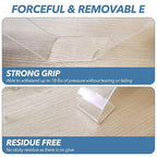 Double Sided Tape Heavy Duty ， Premium Removable Mounting Adhesive Grip Tape, 16.5FT Strong Mounting Tape Adhesive Tape, for Carpet Mats/Craft Wall Mounting