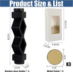 Magoog Washer Door Prop - Keep Door Open and Dry, Front Load Washer Holder for Front Load Washing Machines, Black