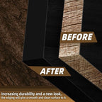 GSCIT Club Black Melamine Edge Banding, 1 inch x 25ft Edge Banding with Hot Melt Adhesive Pre-glued Cabinet Edge Banding Flexible Black Veneer Edging