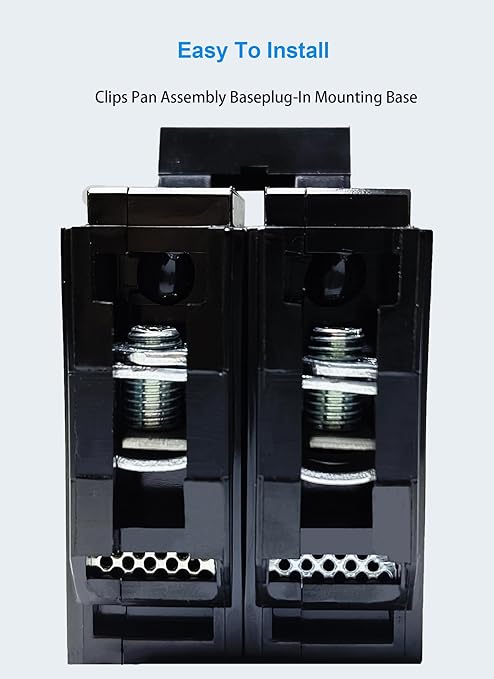Q230 30-Amp Double Pole Type QP Circuit Breaker Plug-in Mount Standard MCB Thermal Magnetic Protection, 10KA 120/240V, Compatible with Siemens PL and ES Series Load Centers(2P 30A)