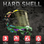 YESWELDER Auto Darkening Welding Helmet with SIDE VIEW, 180° Panoramic View, 1/1/1/1 True Color Solar Powered Welder Hood, Wide Shade 3/5-9/9-13 Welder Mask for TIG MIG ARC CUT and GRIND, LYG-Q800D