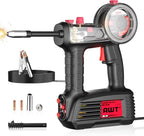 AWT 100A Handheld MIG Welder Machine,110V Flux Core MIG Welder Machine,Portable Gasless MIG Welding Machine,Hand Held Inverter Wire Feed Welder