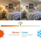 40W Dimmable LED Edison Bulbs, E26 Base Vintage Light Bulbs - Warm 2700K Filament Edison Light Bulbs for Chandeliers, Pendants & Lamps (6-Pack)