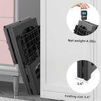 2 Step Stool Foldable, Non-Slip Steps, Folding Step Stool for Adults & Kids, Plastic Stool Pool Ladder, Collapsible Stools 2 Step Ladder for Kitchen Toilet Bedroom Office RV, Holds 330 lbs