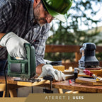 ATERET 36 Pairs X-Large Heavy Duty Durable Cowhide Leather Work Gloves I Driver Gloves for Truck Driving, Warehouse, Gardening, Farming