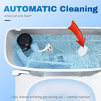 Vacplus Toilet Bowl Cleaner Tablets 50 PACK, Automatic Toilet Bowl Cleaners with Bleach for Deodorizing and Descaling, Bathroom Cleaner Against Tough Stains