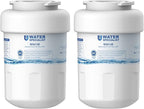 Waterspecialist WS613B Replacement for GE® MWF®, SmartWater® MWFP, MWFA, GWF, HDX FMG-1, WFC1201, GSE25GSHECSS, PC75009, RWF1060 Refrigerator Water Filter, 2 Filters