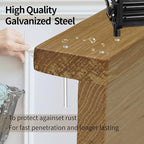 18 Gauge Brad Nails Galvanized, 5000-Count (2”, 1-1/4”, 1”, 3/4”, 5/8 Inch) 18GA Nail Gun Nails Assorted and Small Finishing Nails Assortment for Pneumatic, Electric Brad Nailer Gun