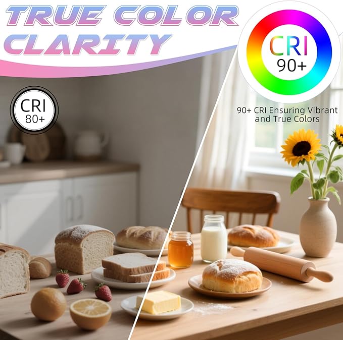 E12 Candelabra Bulb 2700K Soft White, 6W Equivalent to 60 watt, E12 LED Bulb Non-Dimmable, Chandelier Light Bulbs, B10 Candle Light Bulbs, 90+CRI, 600LM, Cear Glass, 12 Pack