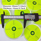 80x12mm Large Bubble Spirit Level Degree Marked Surface Round Levels Circular Level Bubble Measuring Tools