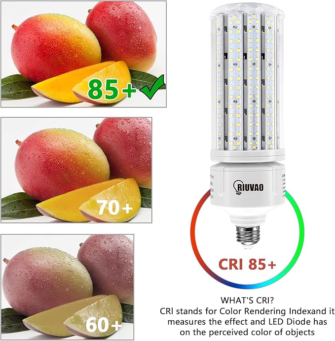 LED Corn Light Bulb 100W Super Bright 15000Lm 5000k E26 /E39 Led Corn Bulb, 1000W Equivalent CFL Metal Halogen HID Led Bulb for Outdoor Indoor Area Garage Basement Warehouse