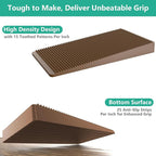 Furniture Leveler 12pcs Kit Size Variety | Multi-Purpose Rubber Shim for Leveling Feet Stable | Anti-Wobble Pad for Uneven Table, Dresser Leg, Toliet and More Furniture | Prevent from Wobbling