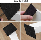 Yelanon Felt Furniture Pads -60 Pcs Premium Felt Pads for Chair Legs Furniture, Floor Protectors for Hardwood Floors, Black