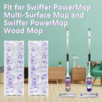 30 Count Disposable for Swiffer Power Mop Refills, Power Mop Pads for Swiffer Power Mop, Compatible with Swiffer Power Mop & for Swiffer Power Mop Solution for Floor Cleaning