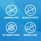 MiracleSpray for Glass -16 Fl Oz - Streak Free Cleaning Wipes for Mirrors, Windows, Kitchen, Home, and Auto