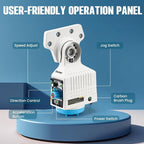 Huanyu APF-500 Power Feed X-Axis for Milling Machine 650IN-LB Torque 0-210RPM Auto Power Table Feed Driller Drilling Tool Feeder 110V