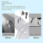 Stair Treads Gauge Template Tool - Staircases Jig, Measuring Set, Shelf Scribe Tools for Stairs, Risers, Shelf and Cutting Drywall Wizard, 11.4In to 60.7In