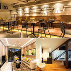 Vinaco PAR30 Long Neck 60W, 6 Pack Long Lasting PAR30 Halogen Flood Light Warm White 2800K, PAR30 Dimmable, High Output Flood Light Bulb 120V with E26 Base for Indoor/Outdoor