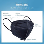 WWDOLL KN95 Face Mask 50 Pack, 5-Layers Breathable KN95 Masks, Purple