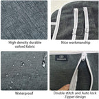 XL Large Hanging Laundry Bag with Hanging Hooks, Over the Door Laundry Bag and Hanging Laundry Hamper with Zipper, Hanging Storage Bag for Laundry, Toys, Towels, 36x 22 Inch,Grey.