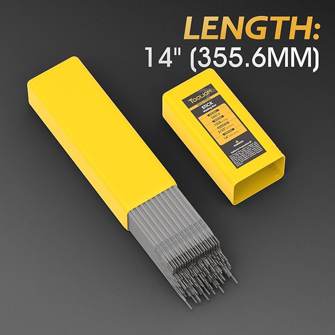 TOOLIOM E6013 Welding Rod 3/32" 10LB Carbon Steel Stick Electrodes