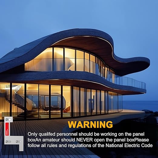 Generator Interlock Kit Compatible with Siemens,ITE,Gould Murray and Thomas and Betts 150 or 200 amp Panels,1 1/4 Inch Spacing Between Main Circuit Breaker and Generator Circuit Breaker