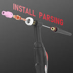 YESWELDER TIG Welding Tungsten Electrode Red Tip 3/32" x 7" (Red, WT20/EWTh-2) 10-pk