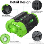 Replacement for EGO 56V Batttery 5.0Ah BA2800 BA2800T BA4200 BA1400 BAT1400T BA5600T Compatible with EGO 56V Power Tools Lawn Mower, Leaf Blower, Chainsaw