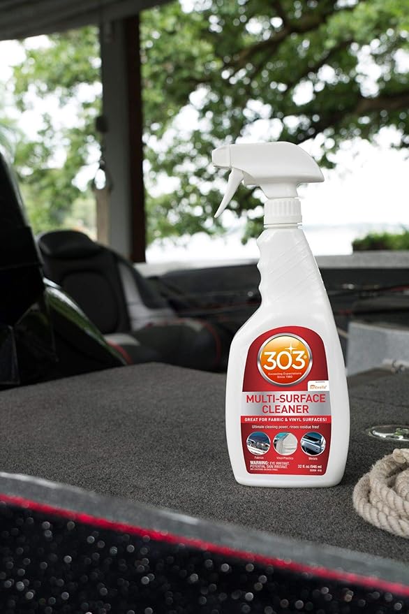 303 Multi-Surface Cleaner - Safely Cleans All Water Safe Surfaces - Ultimate Cleaning Power - Rinses Residue Free - Recommended By Sunbrella, 32 fl. oz. (30204)