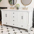 10 Pack Matte Black Cabinet Knobs Drawer Knobs Cabinet Pull Handle Timeless Vanity Drawer Pull Handle Classic Cabinet Hardware for Kitchen Dresser Bathroom, Screws Included, M-Black(1x10)