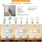 6 Light Bathroom Light Fixtures, Large Gold Bathroom Vanity Light with Clear Glass Shade, Brushed Brass Gold Bathroom Lighting Fixtures Over Mirror, Modern Wall Scones for Bedroom Living Room