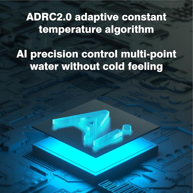 Ranein Propane Gas Tankless Water Heater, Indoor Max 3.6 GPM, 80,000 BTU Instant Hot Water Heater