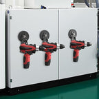 Heavy Duty Storage Magnetic Utility Hooks Large Garage Magnet Hooks with Anti-Slip Coating for Metal Cabinet,Pegboard,Garage Shelve,Garden Tools (3PCS 2.59'' Black)