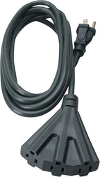 Southwire AgriPro Medium Duty Extension Cord - 14/3 Gauge - Tri-Tap Outlets - Water Resistant Vinyl Jacket - Flexible All-Weather Cord - UL Listed - 25 Foot