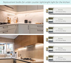 6pack F21T5/841 34 inch Cool White Fluorescent Light Bulb, 21Watt 4100K Neutral White Light T5 Type Tube, High Brightness 1780 Lumen