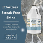 Therapy Granite Countertop Cleaner Refill 64 oz, Marble, Granite Polish, Marble Polish, Stone, Quartz, Stain Remover