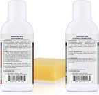 CLEAN MY STEEL – Stainless Steel Rust Stain Remover Kit with Protector – Fast Acting for Commercial Equipment Rust Cleaner for Appliances, Grills & More – Food-Safe Stainless Steel Cleaner (4 oz)