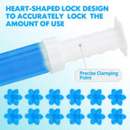 **84 Flowers** Toilet Gel Stamp | Long-Lasting Toilet Bowl Cleaner & Scent Freshener | Adhesive Gel Stamps for Fresh Fragrant Bathroom (Mix Scent)