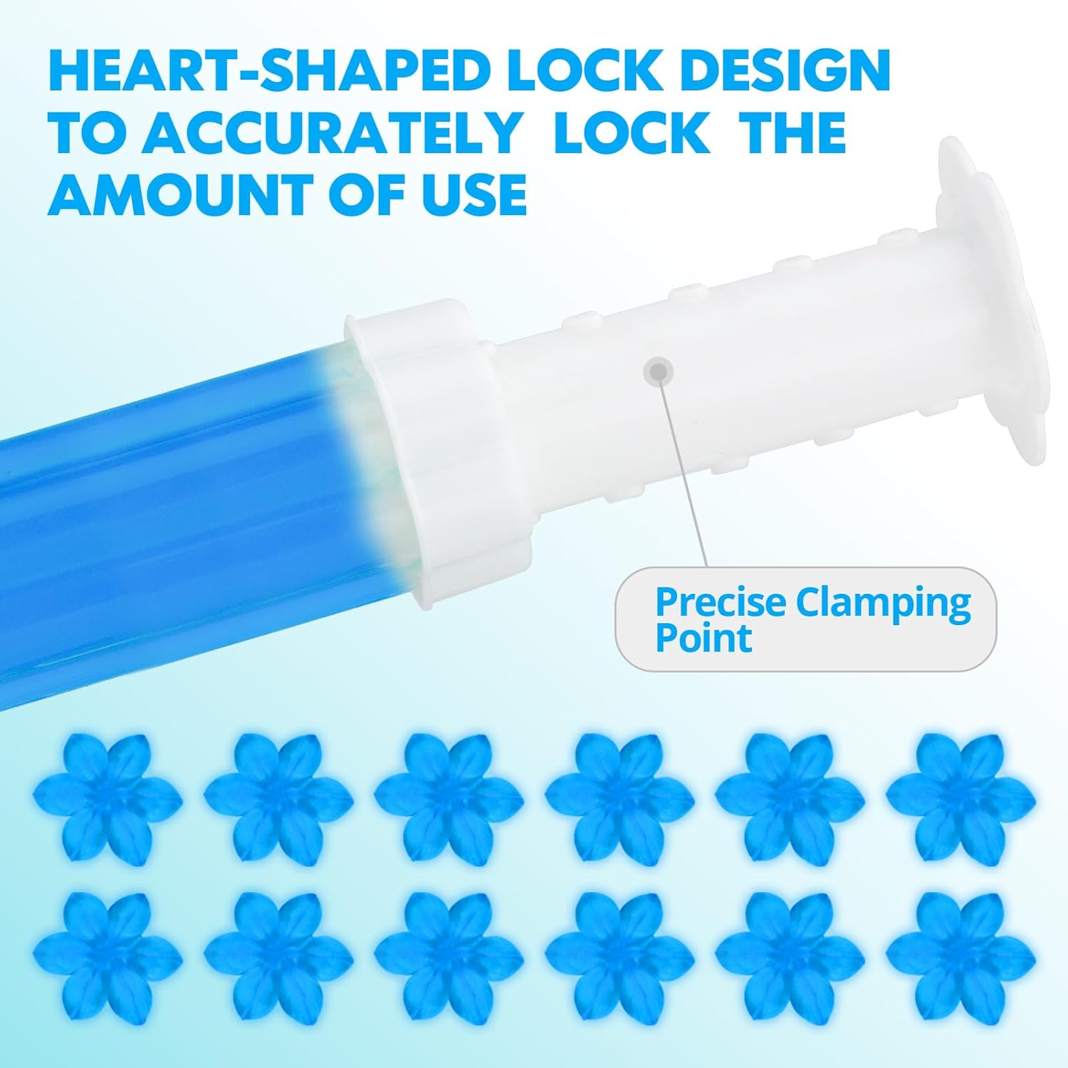 **84 Flowers** Toilet Gel Stamp | Long-Lasting Toilet Bowl Cleaner & Scent Freshener | Adhesive Gel Stamps for Fresh Fragrant Bathroom (Mix Scent)