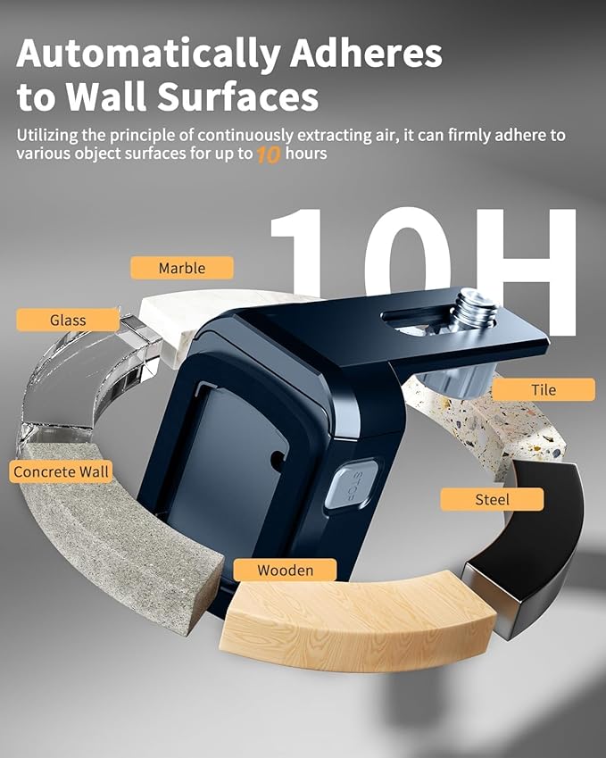 4-in-1 Laser Level Tool with Line Laser, Drill Dust Collector, Wall Bracket, Electronic Vacuum Suction Cup, 1800 mAh Battery, Leveler Tool Perfect for Picture Hanging, Painting, Home Renovations