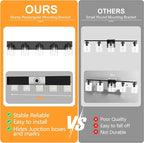 IZORRO Bathroom Vanity Light Fixture, 5-Light 36 Inch Matte Black Bathroom Light Fixtures Over Mirror, with Clear Glass Shade, Modern Farmhouse Vanity Lights, Rustic Restroom Lighting Fixtures